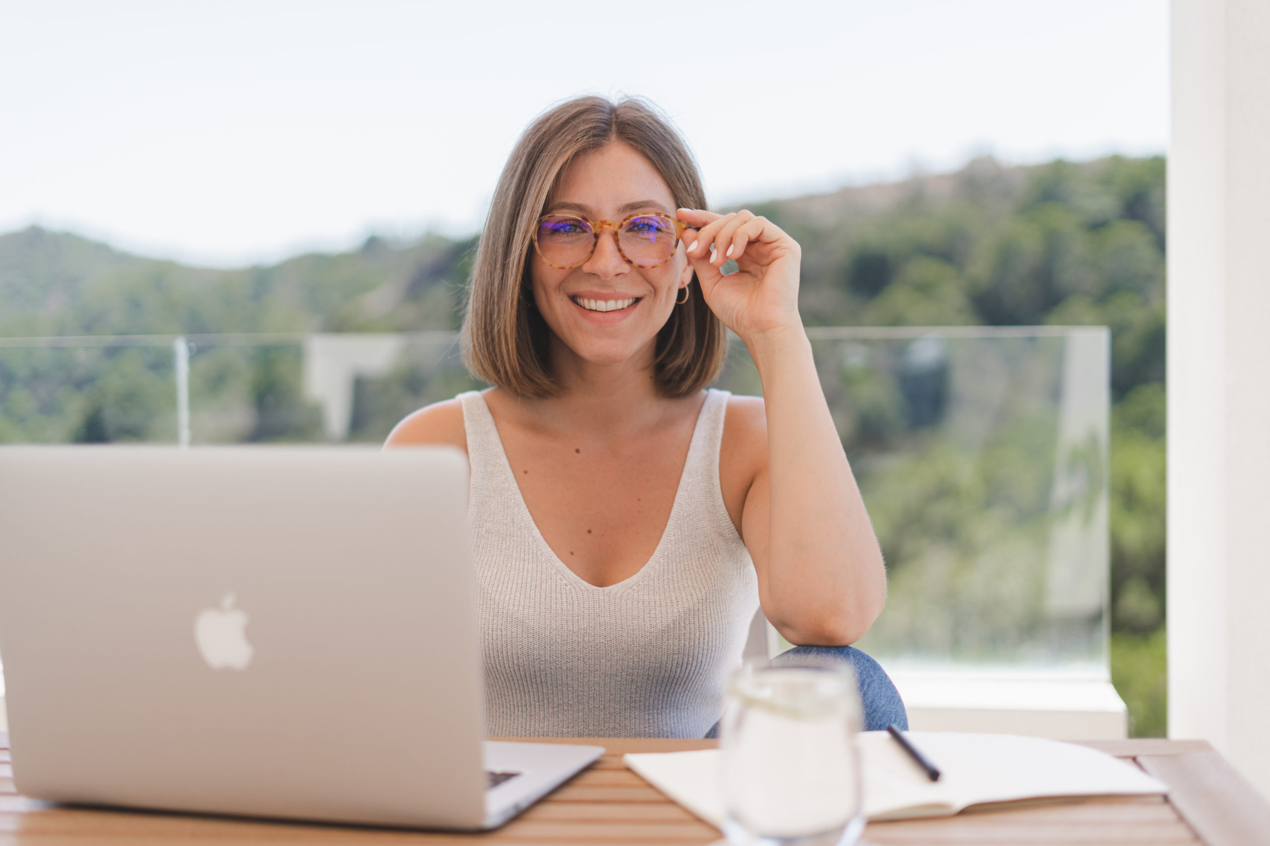 clean blue light glasses