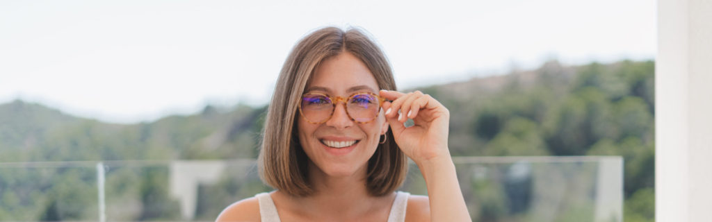 Blue light online glasses with prescription